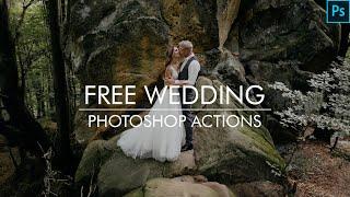 6 Free Wedding Photoshop Actions | Make Wedding Portraits Look Amazing in 2 Clicks!