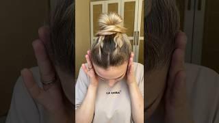 прическа за 5 мин  #прическанадлинныеволосы #hairtutorial #прическасамойсебе #hair #hairstyle