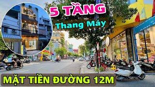 Bán nhà MẶT TIỀN gần Toà Án Quận Gò Vấp 4 x 17M có Thang Máy ToO | Đường 12M có vỉa hè kinh doanh