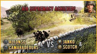 CoH3 2v2 | Cast | Alfonso (WEHR) & CamaradeOurs (WEHR) vs Janko (UKF) & Scotch (USF)