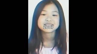 Rosé park (BLACKPINK) Then v/s Now transition. #blackpink #world #trending #viral #rosé #kpop #yt