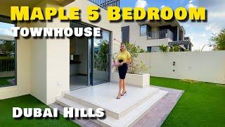 Maple 5 Bed Tour - 3E Type Townhouse in Dubai Hills