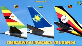 Air Zimbabwe Vs Rwandair Vs Uganda Airlines Comparison 2023!  Vs  Vs 