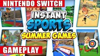 Instant Sports Summer Games Nintendo Switch Gameplay