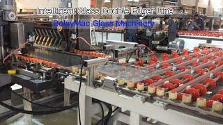 Intelligent Glass Double Edger Line ｜ Glass Double Edger Machine  ｜ BolayMac Glass Machinery