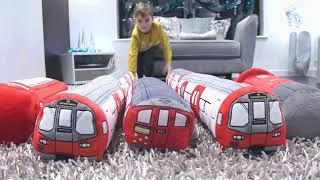 London Underground Tube Train Soft Toys | The London Toy Company