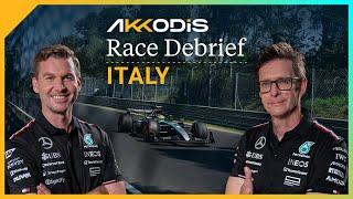 What Happened on Lap 1? | 2024 Italian GP F1 Akkodis Race Debrief