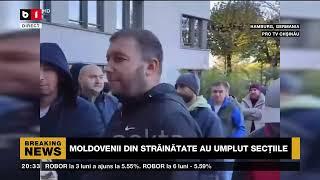 ALEGERI REPUBLICA MOLDOVA.  MOBILIZARE IMPRESIONANTĂ ÎN DIASPORA. Știri B1TV_3 nov. 2024