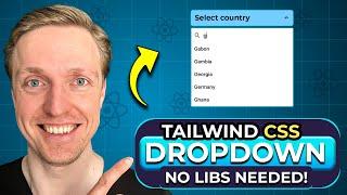 Tailwind Dropdown in React Without Libraries — Is It Worth It?