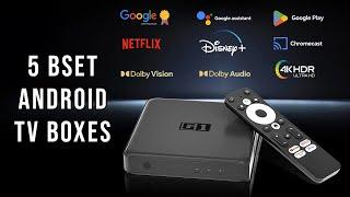 Top 5: Best Android TV Box for 2025 | Smart TV Box