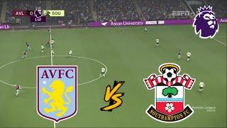 ASTON VILLA vs SOUTHAMPTON | PREMIER LEAGUE 2024/2025 | FOOTBALL LIFE 2025