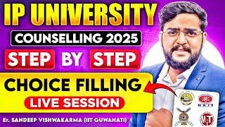  GGSIPU Counselling 2025 Live | Best Choice Filling Order, Cutoff & Top Colleges Explained