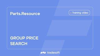 Parts.Resource. Group price search