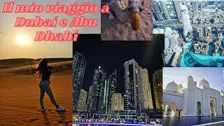 Vlog n.7: il mio VIAGGIO A DUBAI E ABU DHABI | Travel blogger | Riprendere a viaggiare nel 2022