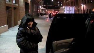 Rihanna Hit In The Face By A Door | Splash News TV | Splash News TV