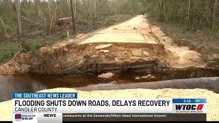 Candler Co. continues repairing roads after torrential rainfall