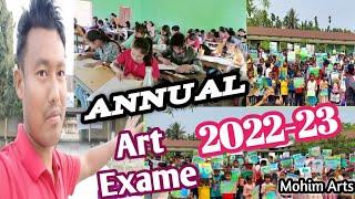 Fine Art Annual Examination 2022-23 Year.. Bijni Bandhab H.S School