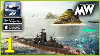 MODERN WARSHIPS: Sea Battle Online Gameplay Walkthrough (Android, iOS) - Part 1