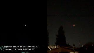 Falcon 9 Rocket Launch As Seen From Coalinga, CA Video Comparison