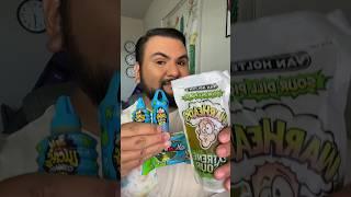 Warheads Sour Pickle Kit!  #shorts #sour #pickle #pickles #eating #picklekit