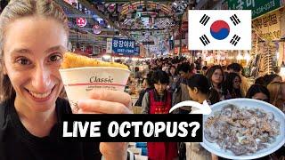 GWANGJANG MARKET at Night is the BEST Korean Street Food Experience!