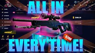 All In EVERY TIME | DaddySkins CSGO Gambling | AnoN