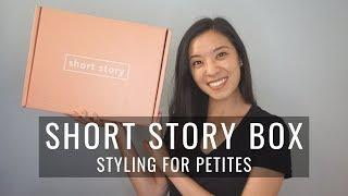 SHORT STORY BOX - STYLING FOR PETITES | UNBOXING & TRY-ON