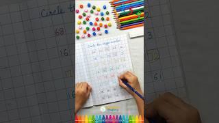  Circle the Biggest Number  Mathematics Worksheets for Kindergarten  #shorts #kids #viral