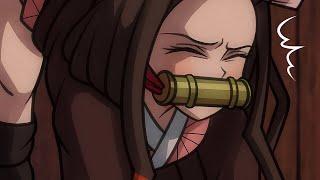 Nezuko Give him BACK!!!┃Demon Slayer Comic dub