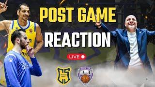 [LIVE] Post-game reaction: Beirut 72-110 Riyadi