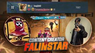 No1 Arbi Clan Of Content Creators Vs Falinstar | Top Rank Lobby Clutches | PUBGM | Vampyra Countess