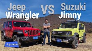 Suzuki Jimny VS Jeep Wrangler - ¿Cuál es el mejor todoterreno? | Autocosmos