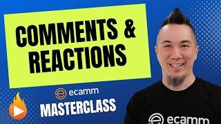 Understanding the Comments and Reactions Panel in Ecamm Live