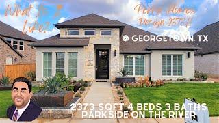 Check Out This New Build | Perry Homes | Design 2373 | 2373 SqFt | 50s | Georgetown, TX