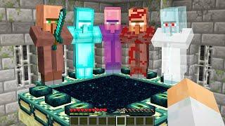 Köylüler Benim Yerime OYUNU BİTİREBİLİR Mİ ? -Minecraft