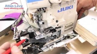 Juki Overlock MO-6714S - how to Thread the machine