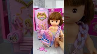 Satisfying With Unboxing Barbie Locker Set Toys, ASMR Video #shorts
