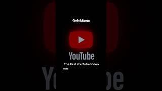 YouTube first video uploaded on.. #quickfacts #shorts #youtubeshorts #youtube #markzuckerberg #short