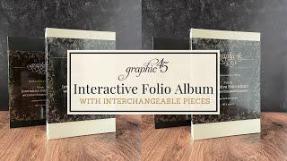 *Now Available* Interactive Folio Album with Interchangeable Pieces - Graphic 45