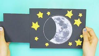 Lunar eclipse Craft! Moon craft ideas for kids || Everyday Crafts #shorts