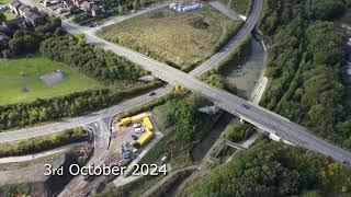 Chesterfield Canal Staveley Extension Oct 2024