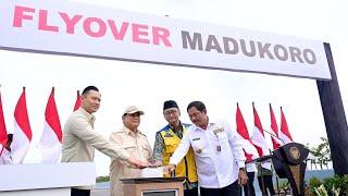 Presiden Prabowo Resmikan Flyover Madukoro, Semarang, 11 Desember 2024