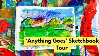 Sketchbook Tour- "Anything Goes' Journal