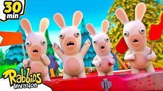 Rabbids fans!  | RABBIDS INVASION  | 30mn Compilation | Cartoon for kids