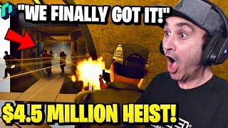 Summit1g Completes $4.5 MILLION Casino Heist Successfully ft. Chang Gang! | GTA 5 NoPixel RP