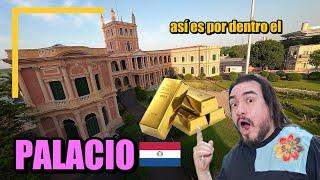 Tour Palacio de Lopez Asuncion Paraguay por dentro y por fuera en Drone 4k