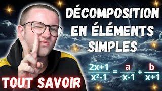 TOUT SAVOIR : La décomposition en éléments simples | 4K60 UHD