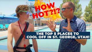 The TOP 5 places to cool off in St. George, Utah!