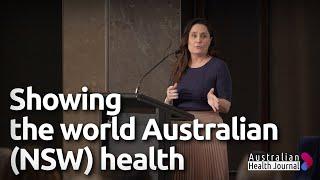 Showing the world Australian (NSW) health