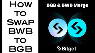 How to Swap BWB to BGB | Bitget Wallet | $BWB x $BGB Merging